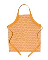 HEMA Keukenschort - chambray katoen - okergeel croissant (okergeel)