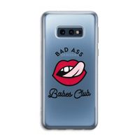 Badass Babes Club: Samsung Galaxy S10e Transparant Hoesje