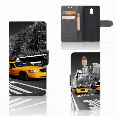 Nokia 3.1 (2018) | Flip Cover | New York Taxi