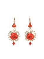 Dolce & Gabbana boucles d'oreilles Rose en or 18ct