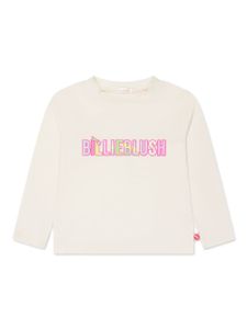 Billieblush sweat en coton à logo imprimé - Tons neutres