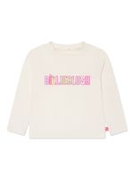 Billieblush sweat en coton à logo imprimé - Tons neutres