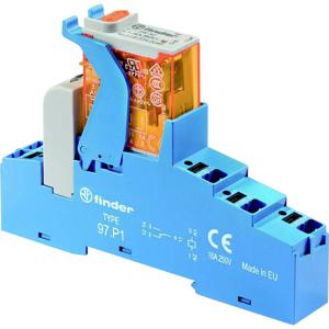 Finder 4C.P1.8.012.0060 Koppelrelais 12 V/AC 10 A 1x wisselcontact 1 stuk(s)