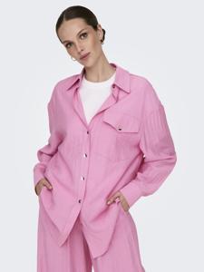 Only Onltania Life Ls Shirt Wvn Blouse Fuchsia Pink