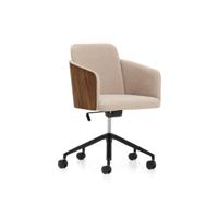 Kave Home Madai bureaustoel chenille Beige donker