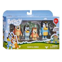 Moose Toys Bluey Familie Speelfiguren, 4st. - thumbnail