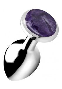 Gemstones Amethyst Gem Medium Anal Plug