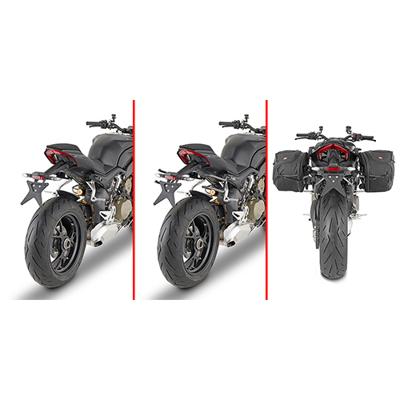 GIVI TR Remove-X Zadeltashouders, Motorspecifieke bagage, TR7415