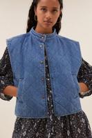 By-Bar mave denim sleeveless jack | denim