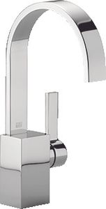 Dornbracht MEM ééngreeps wastafelmengkraan met waste 31 cm, platina