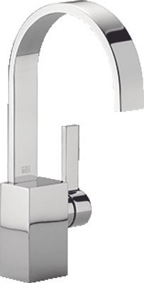 Dornbracht MEM ééngreeps wastafelmengkraan met waste 31 cm, platina