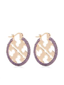 Tory Burch puces d'oreilles Miller serties de cristaux