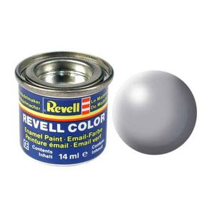 Revell Grey, silk RAL 7001 14 ml-tin schaalmodel onderdeel en -accessoire Verf