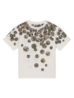 Dolce & Gabbana Kids t-shirt en coton à imprimé graphique - Blanc - thumbnail