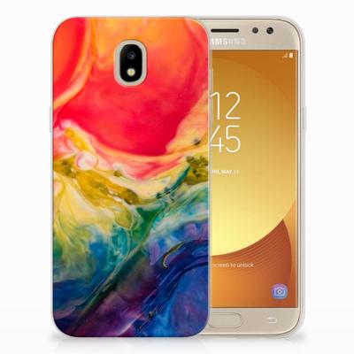 Smartphone hoesje Samsung Galaxy J5 2017 Watercolor Dark Smartphone hoesje Samsung Galaxy J5 2017 Watercolor Dark