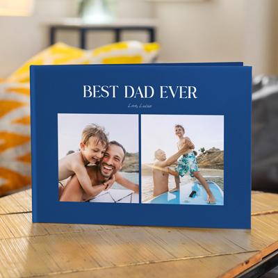 Fotoboek XL liggend - harde linnen fotokaft