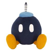 Mario Bob-omb pluchen knuffel - 13 cm