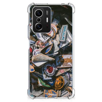 Xiaomi 11T | 11T Pro Anti-shock Hoesje met foto Badges Xiaomi 11T | 11T Pro Anti-shock Hoesje met foto Badges