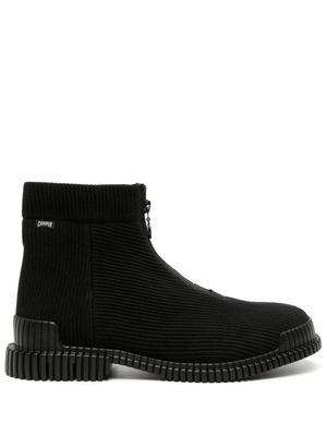Camper bottines zippées Pix Tencel® - Noir