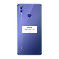 Reminder: Honor Note 10 Transparant Hoesje