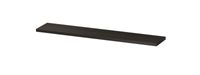 INK wandplank in houtdecor 3,5cm dik variabele maat voor hoek opstelling inclusief blinde bevestiging 120-180x35x3,5cm, intens eiken