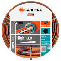 GARDENA comfort highflex slang 13 mm (1/2") (grijs/oranje, 18069-20, 50 m)