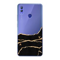 Gouden marmer: Honor Note 10 Transparant Hoesje