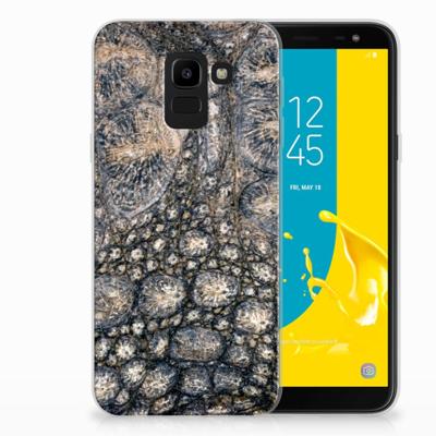 Samsung Galaxy J6 2018 | TPU Hoesje | Krokodillenprint