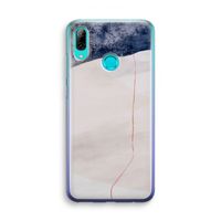 Stone White: Huawei P Smart (2019) Transparant Hoesje