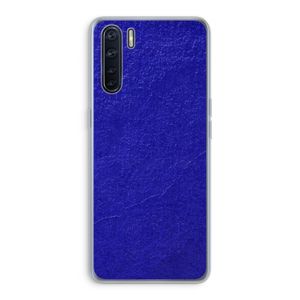 Majorelle Blue: Oppo A91 Transparant Hoesje