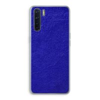 Majorelle Blue: Oppo A91 Transparant Hoesje