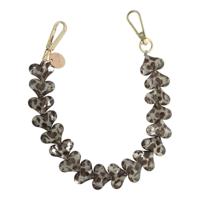 Telefoonkoord Heart - Luipaard Zwart - Goud