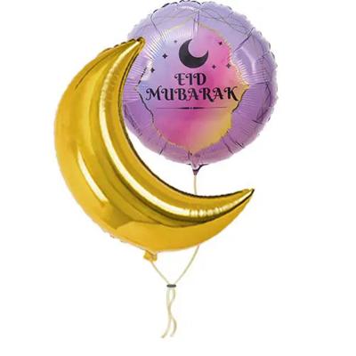 'Ballonnentros Eid Mubarak Paars Halve Maan' kopen? | FOR YOU GIFTS 'Ballonnentros Eid Mubarak Paars Halve Maan' kopen? | FOR YOU GIFTS