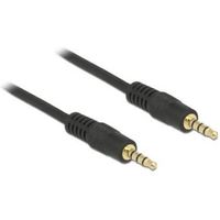 DeLOCK 83435 1m 3.5mm 3.5mm Zwart audio kabel - thumbnail