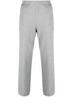 Zegna pantalon de jogging en coton à logo embossé - Gris