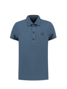 Ballin Polo shirt met logo - Navy blauw