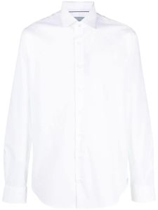 Michael Kors chemise en coton à logo brodé - Blanc