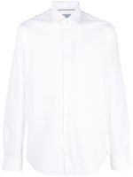 Michael Kors chemise en coton à logo brodé - Blanc