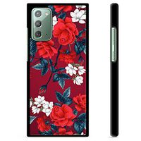 Samsung Galaxy Note20 Beschermende Cover - Vintage Bloemen - thumbnail