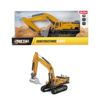 Toi-Toys Metal bouwvoertuig graafmachine met rupsbanden, 1:55