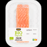 Jumbo Biologisch Zalm Zonder Huid ca. 110 g
