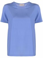 Blanca Vita t-shirt en soie mélangé - Bleu