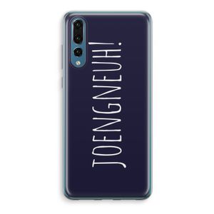 Joengneuh!: Huawei P20 Pro Transparant Hoesje