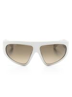 Balmain Eyewear lunettes de soleil B-Escape à monture oversize - Blanc