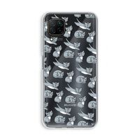 Poezen: Huawei P40 Lite Transparant Hoesje