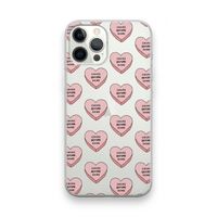 Chicks before dicks: iPhone 12 Pro Max Transparant Hoesje