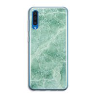 Groen marmer: Samsung Galaxy A50 Transparant Hoesje Groen marmer: Samsung Galaxy A50 Transparant Hoesje