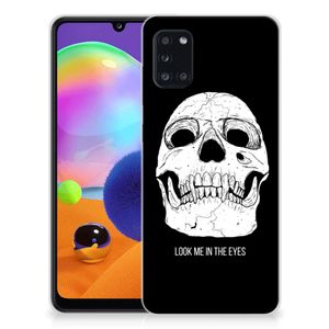 Silicone Back Case Samsung Galaxy A31 Skull Eyes