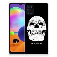 Silicone Back Case Samsung Galaxy A31 Skull Eyes - thumbnail