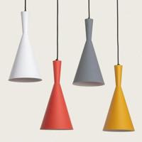 Hanglamp kapjes 4 kleuren &apos;Atkin 4&apos; eettafel Retro